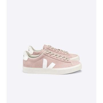 Veja CAMPO NUBUCK Low Tops Sneakers Dames Roze | NL 599SGL